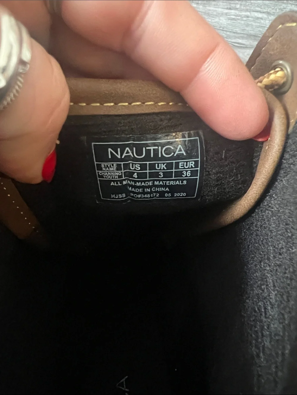 Nautica Brown and Tan Waterproof Duck Boots